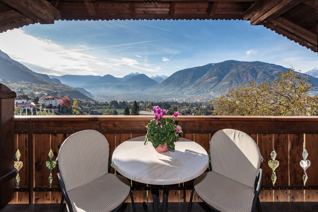 Ferienwohnung Morgenduft Ausblick