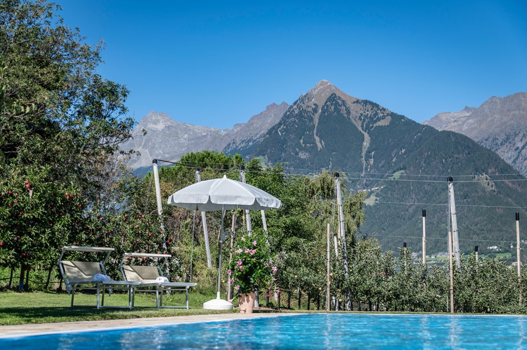 Ferienwohnung Schenna Pool