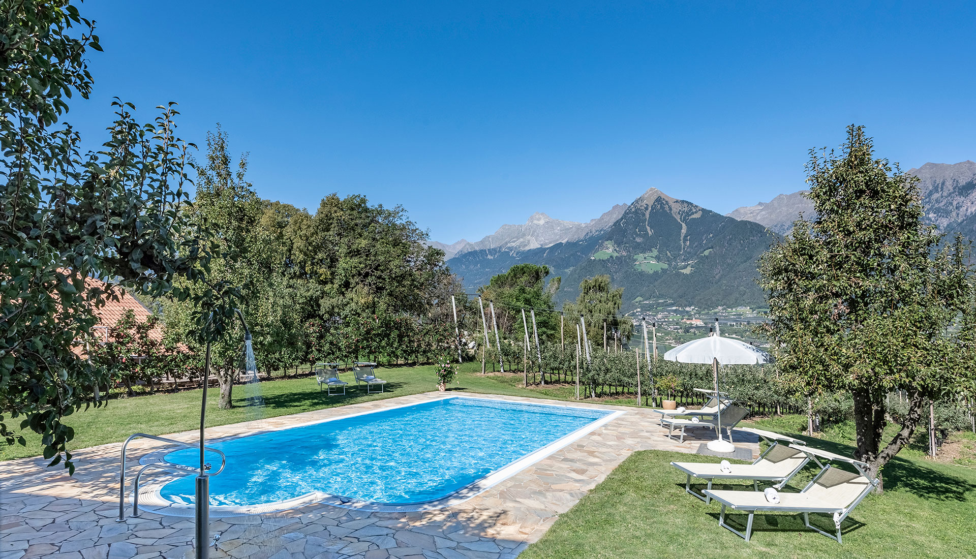 Panoramapool Schenna